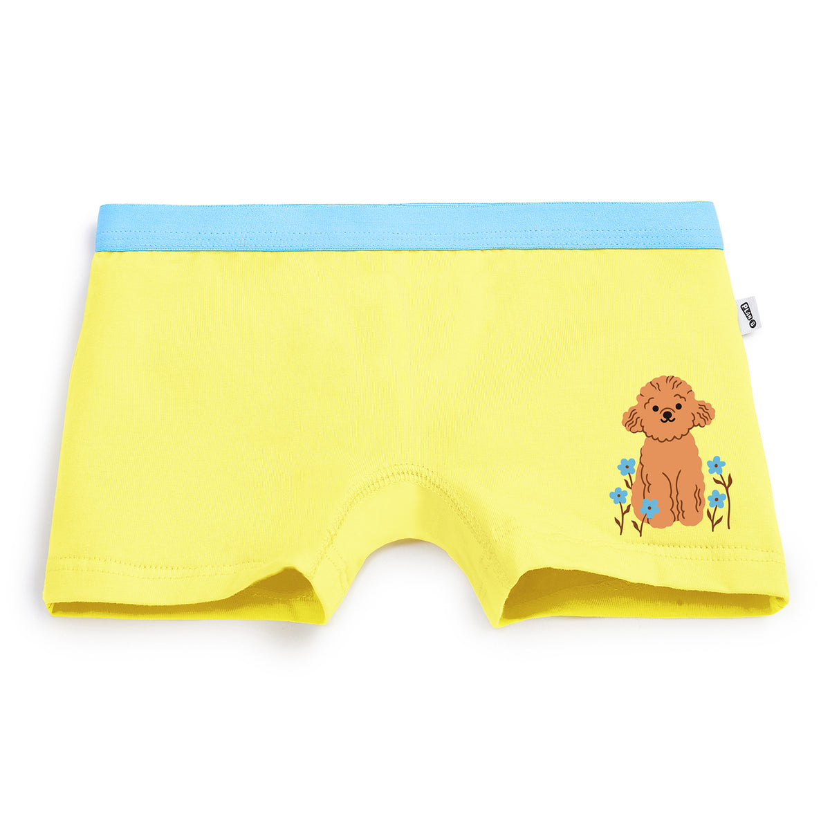 Yellow Puppy Girl Trunks