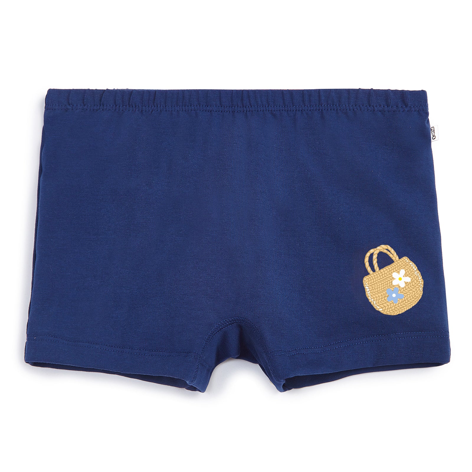 Navy Basket Girl Boxer