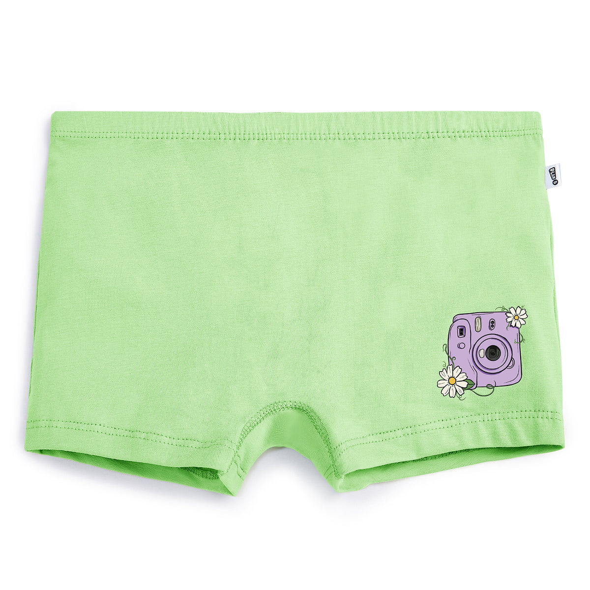 Green Camera Preteen Boxer