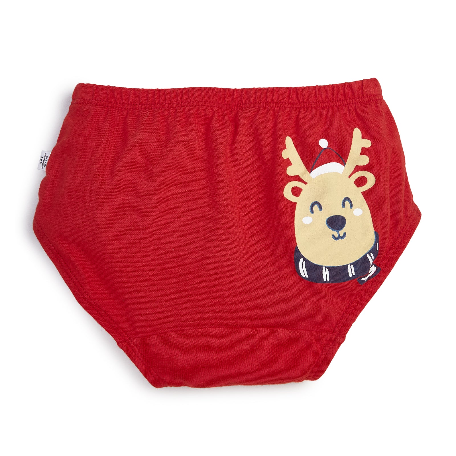 White Xmas 3-Pack Girl Panties