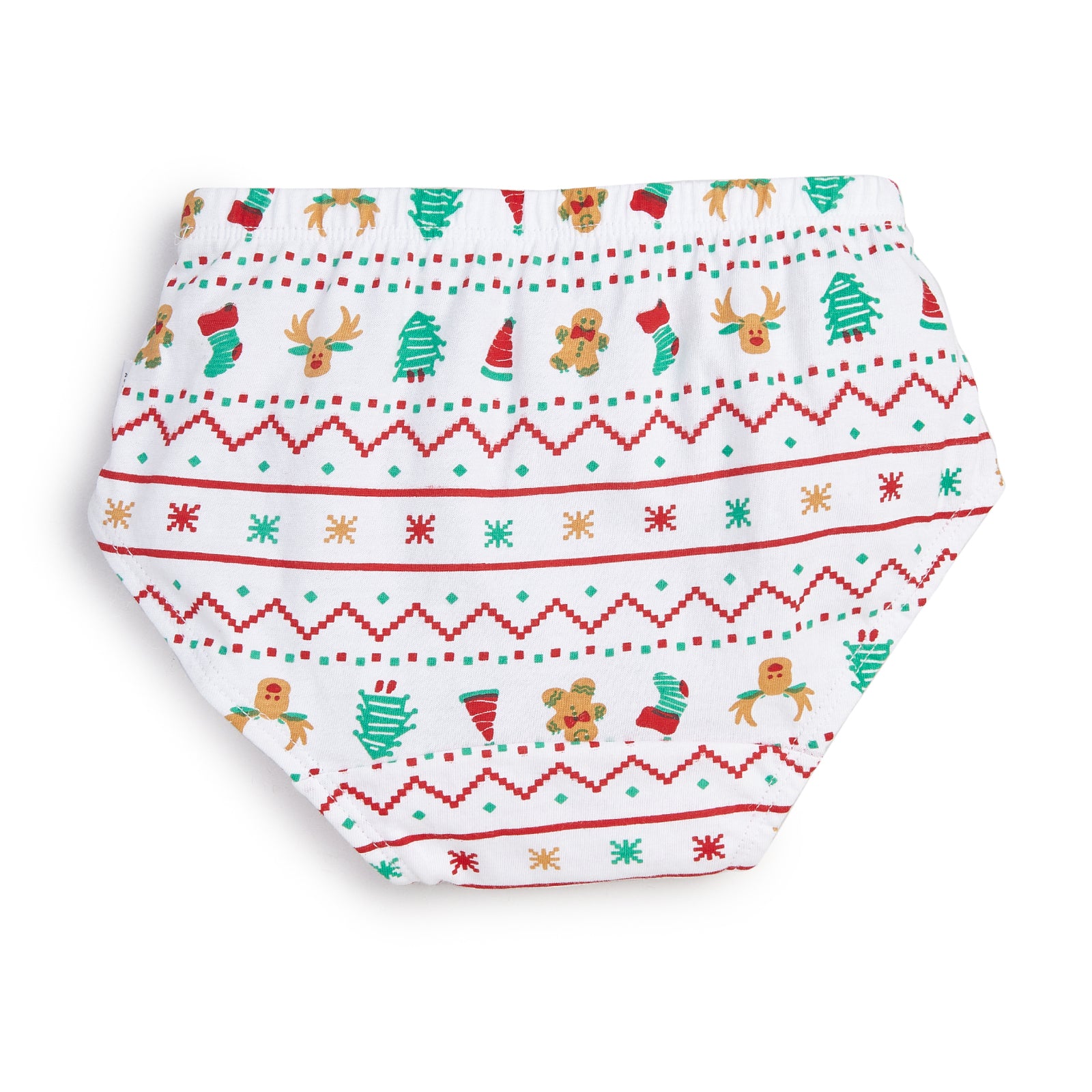 White Xmas 3-Pack Girl Panties