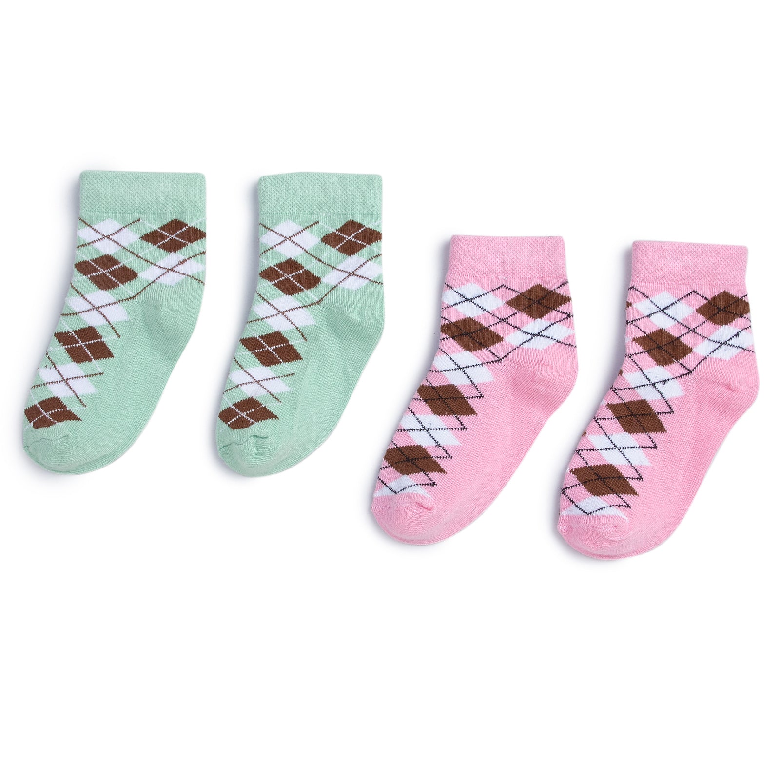 2-Pack Checkers Socks