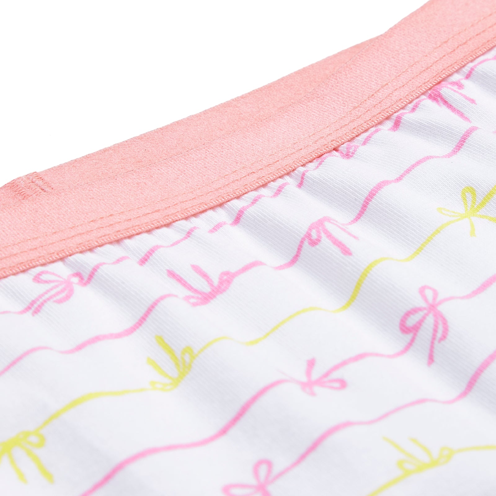 Bows White Girl Trunks