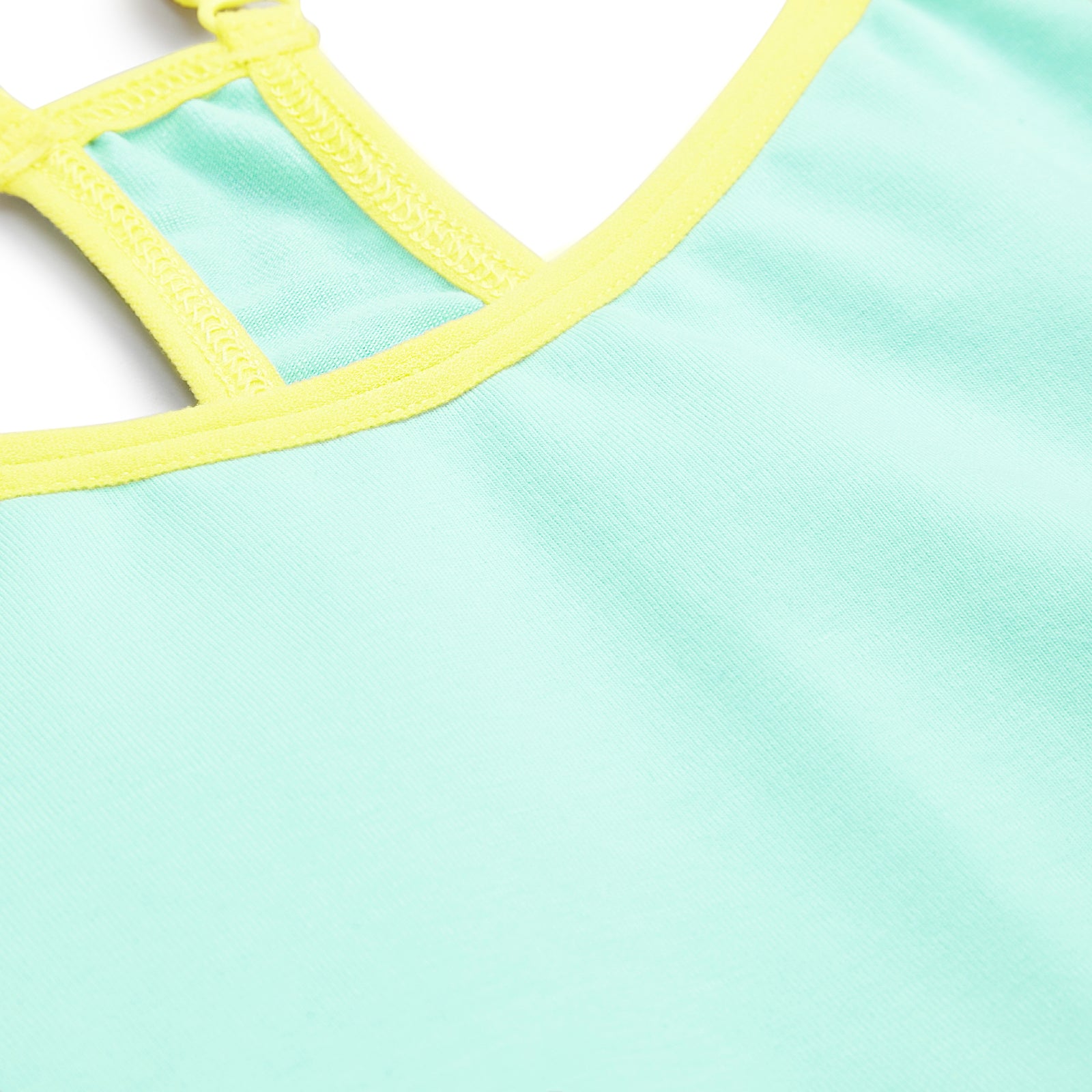 Blue Racerback Training Bra