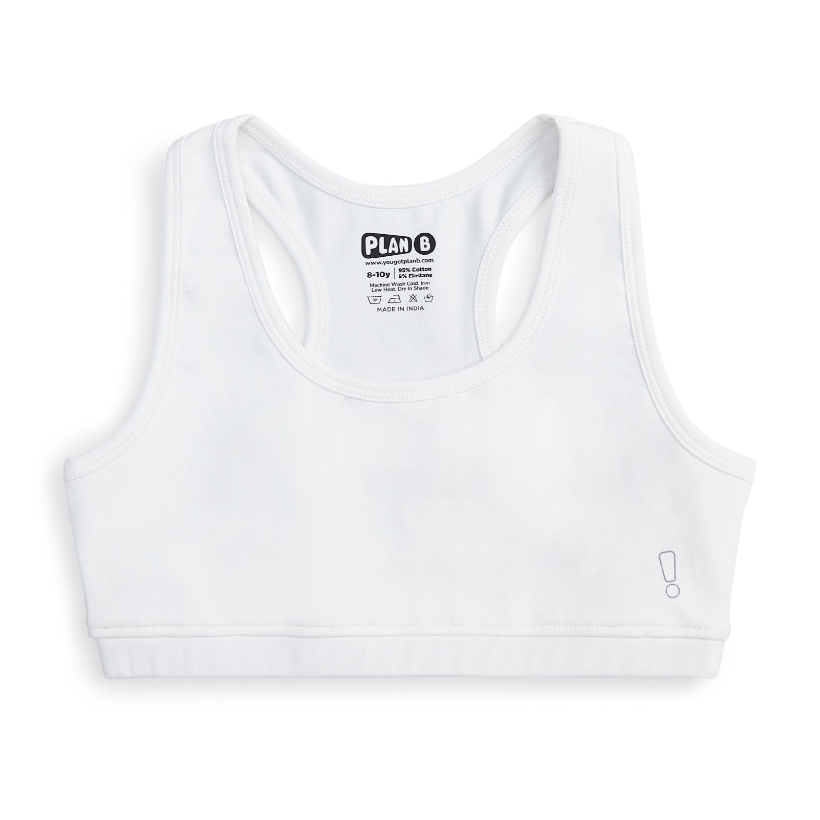 Basic 3-Pack Double Layered Sports Bra - Racer Back