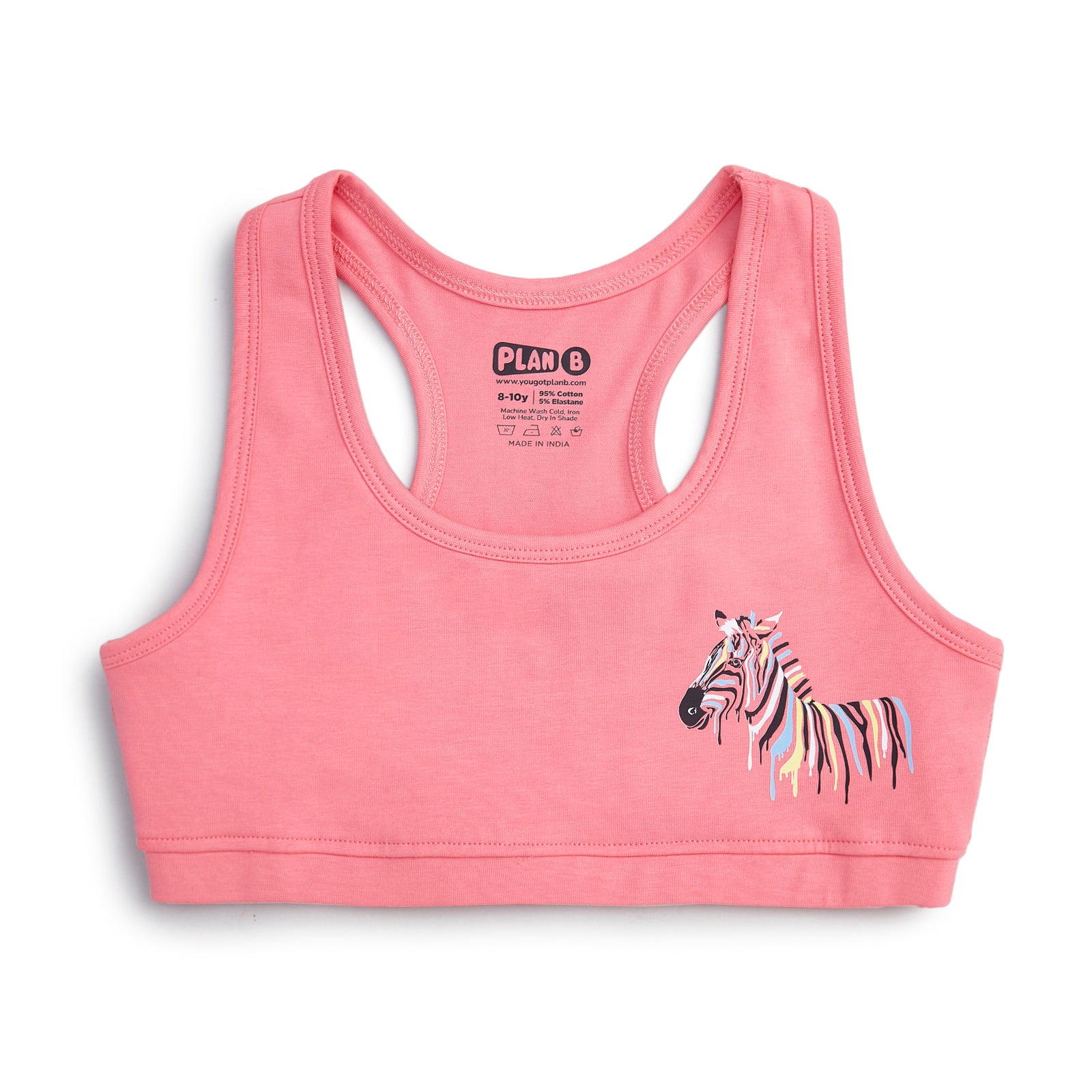 Shimmer 3-Pack Double Layered Sports Bra - Racer Back