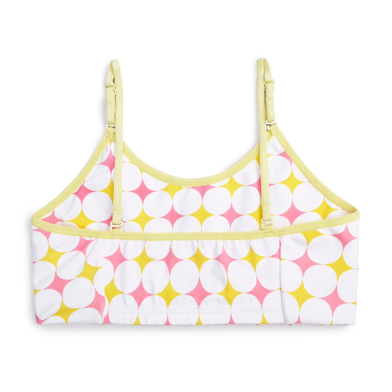 Geometric 4-Pack Training Bras & Low Waist Panties Set