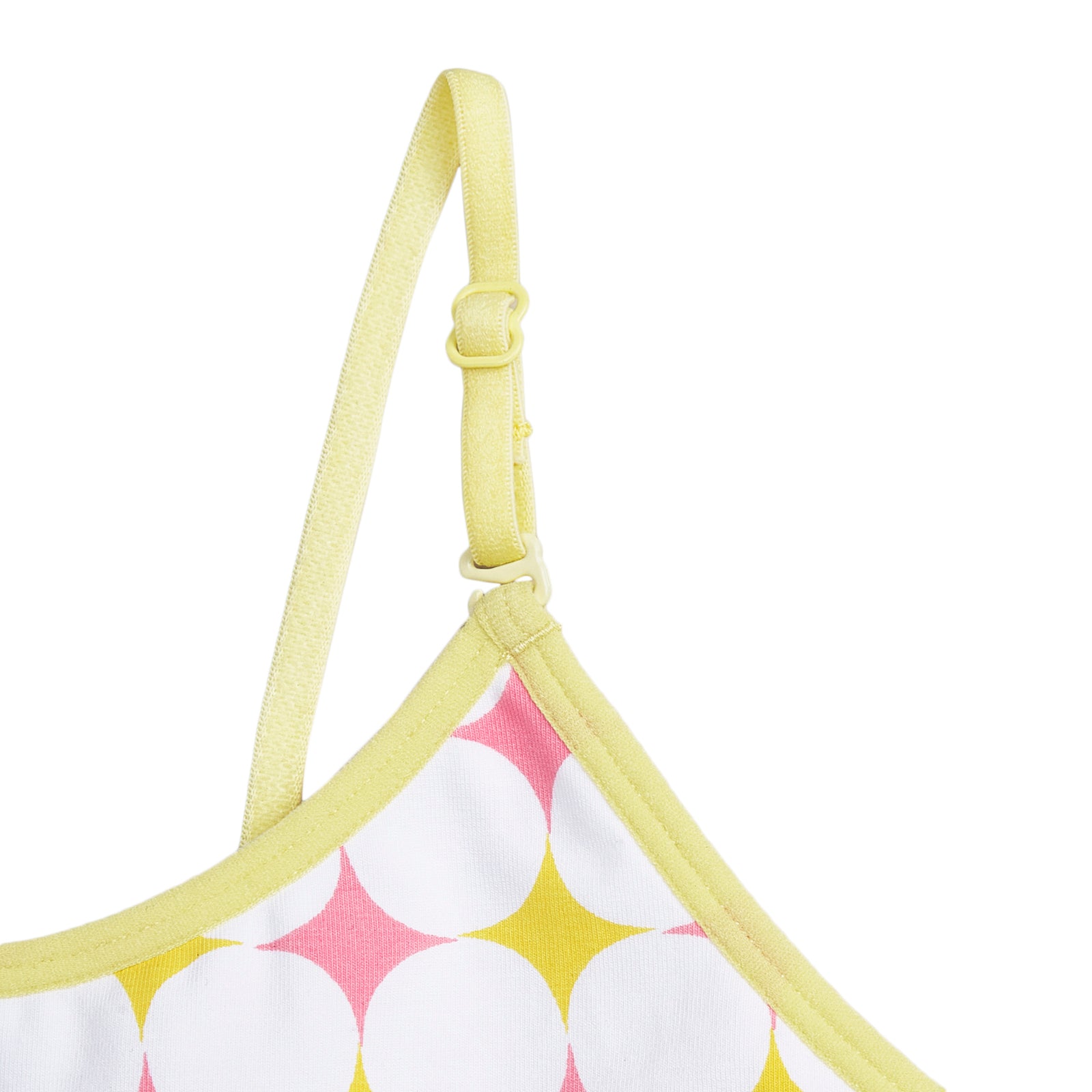 Geometric 4-Pack Training Bras & Low Waist Panties Set