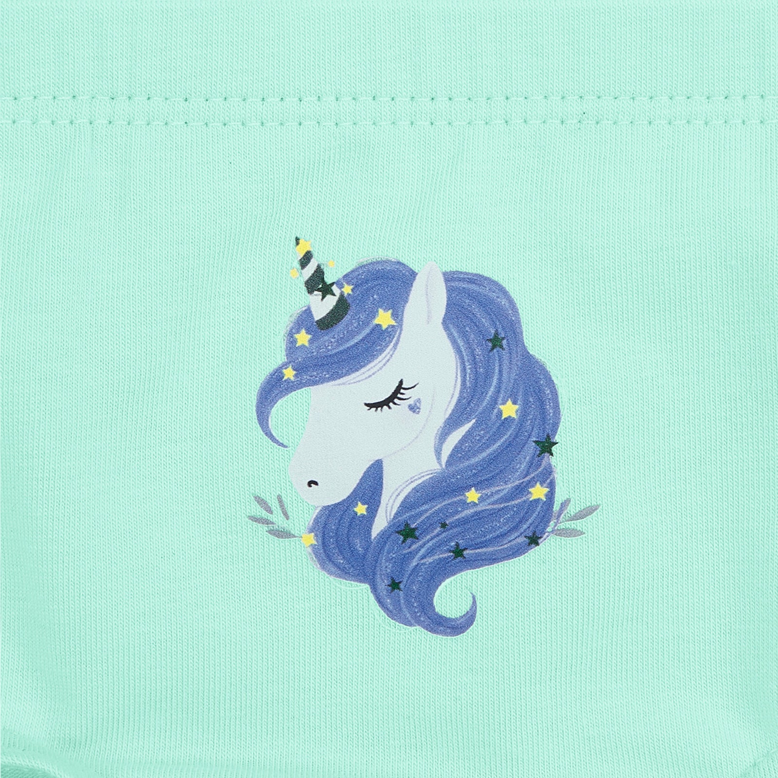 Mint Unicorn Girl Hipster