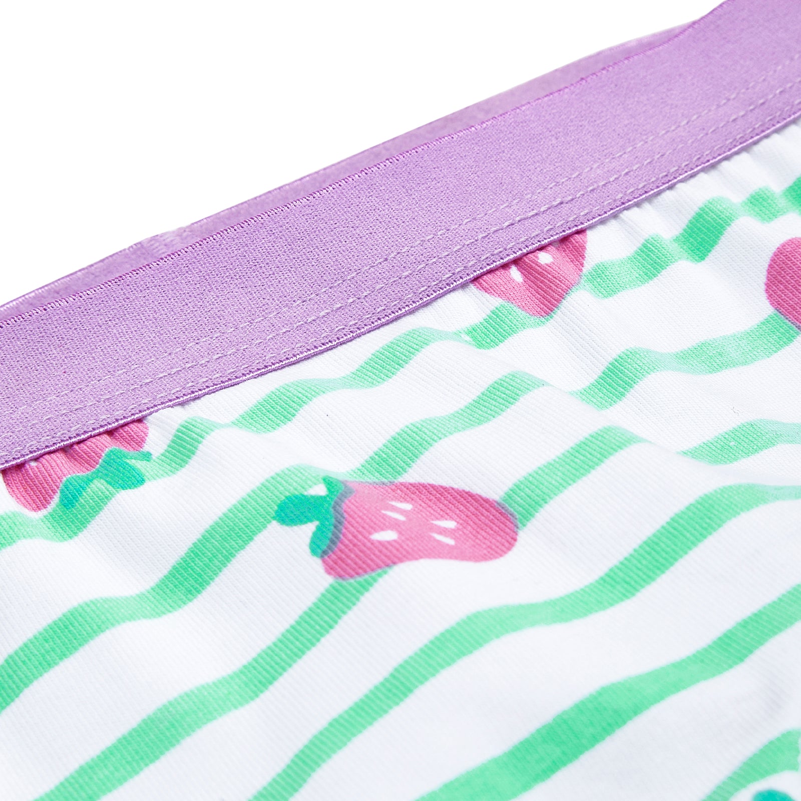 Striped Strawberry Girl Trunks