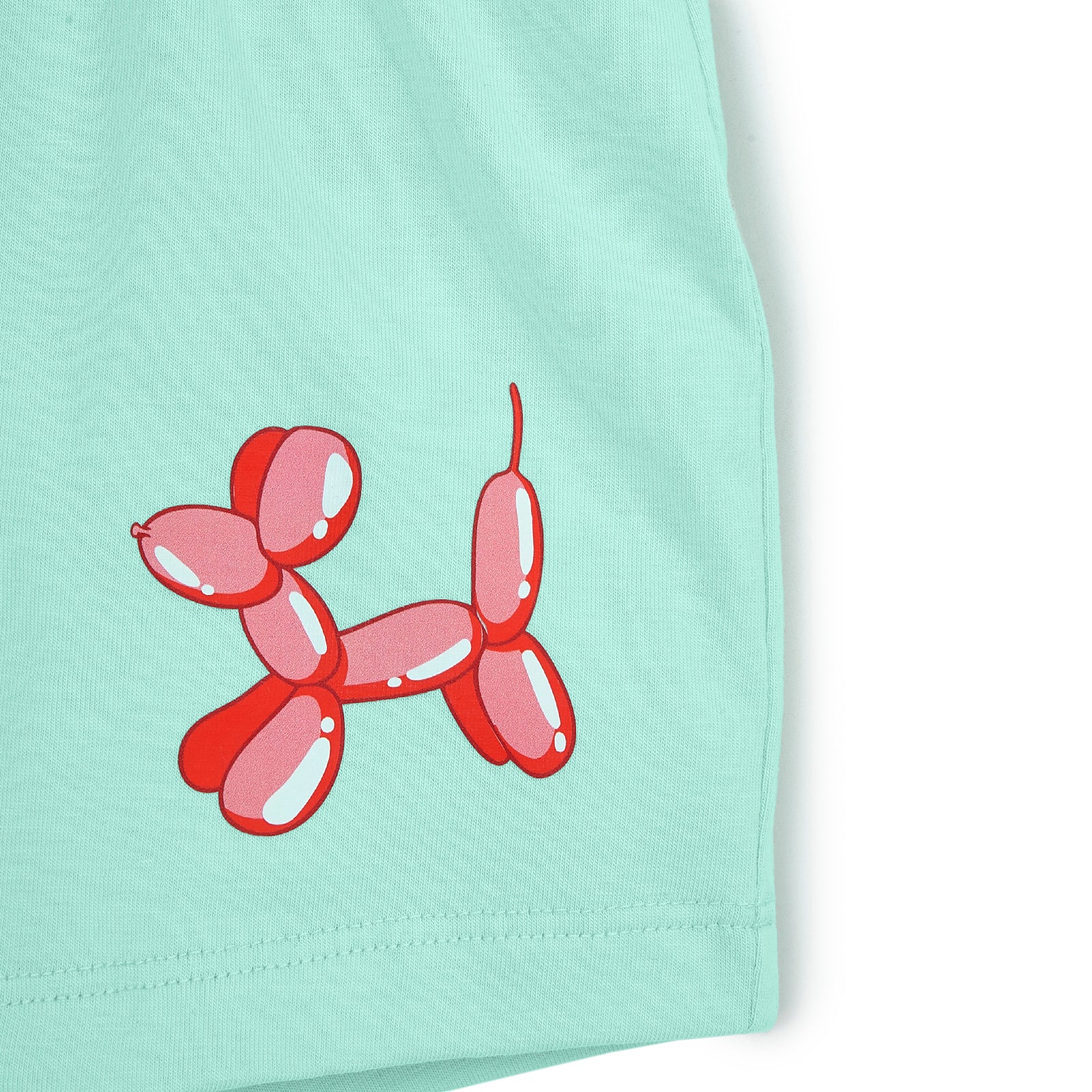 Mint Balloon Girl Boxer