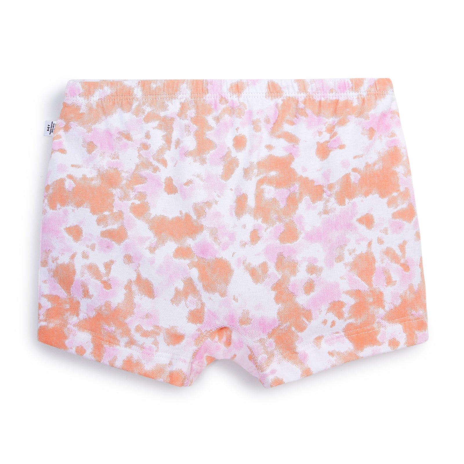 Coral TieDye Girl Boxer