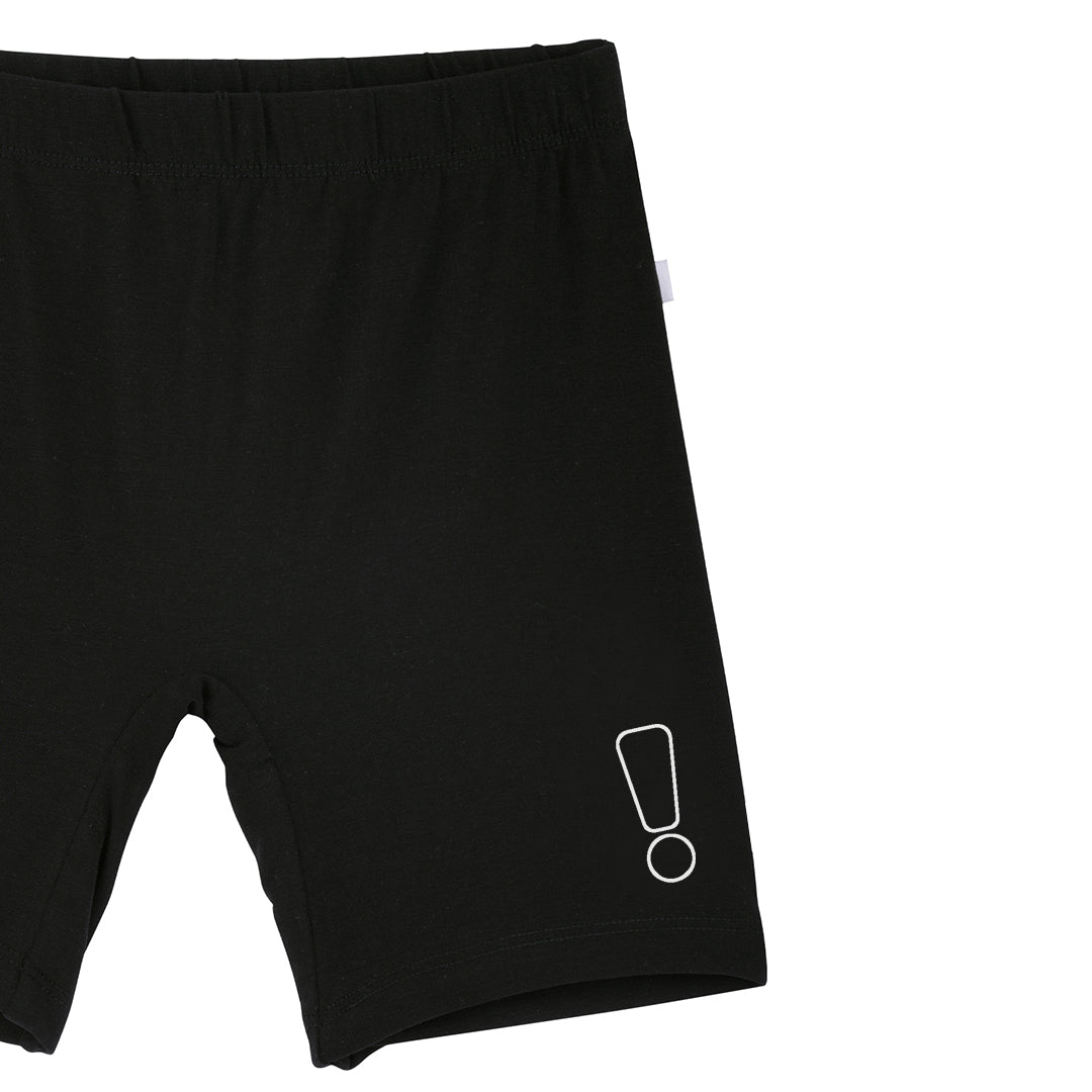 Black Inner Shorts & Padded Camisole Set