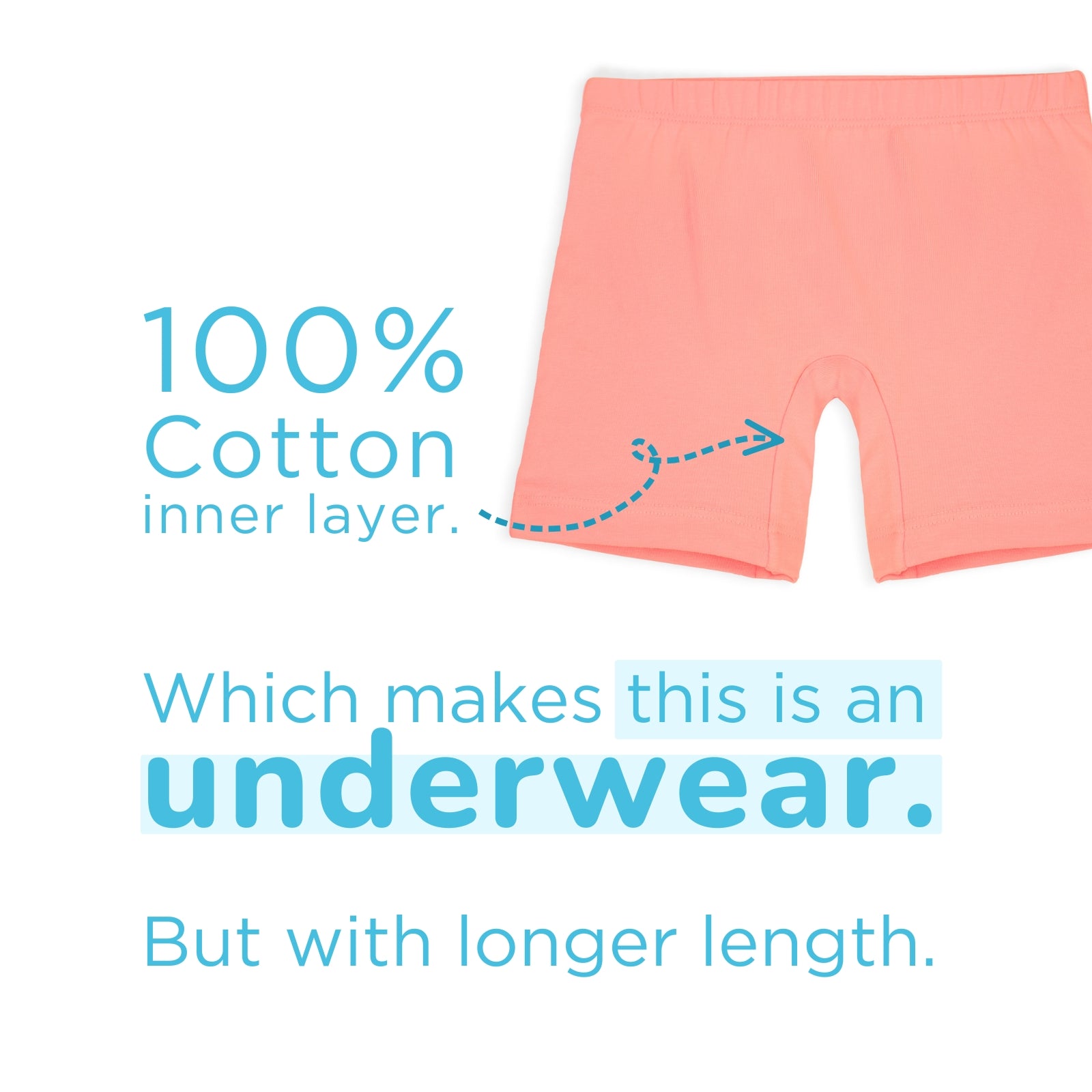 Peach Inner Shorts