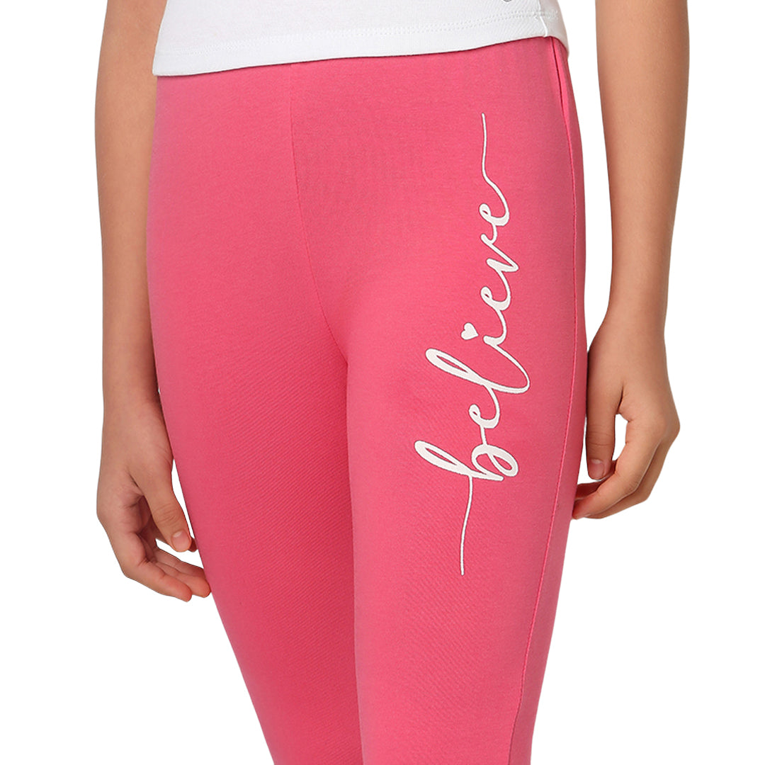 Believe In Pink Leggings