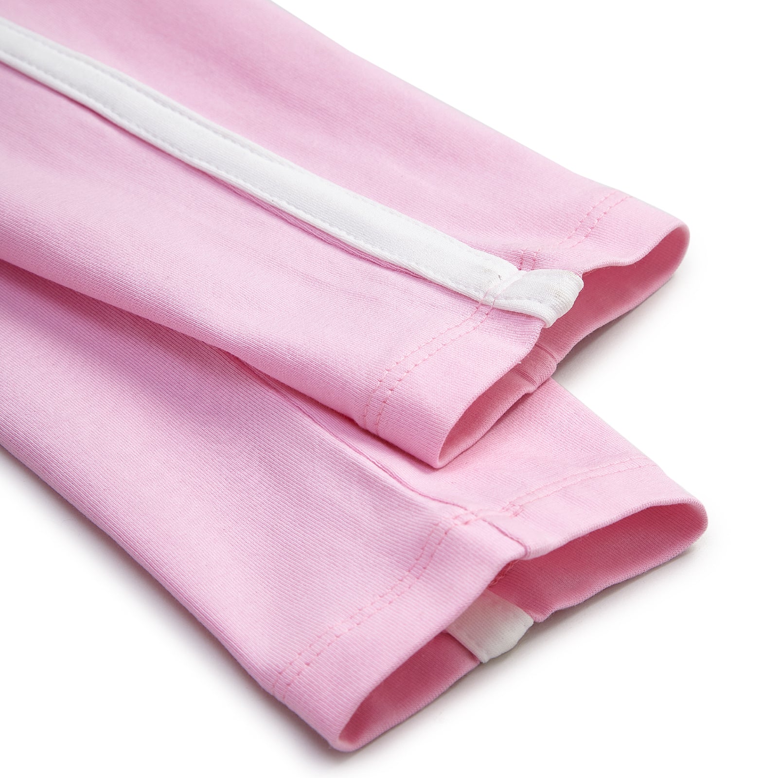 Pink & White Leggings