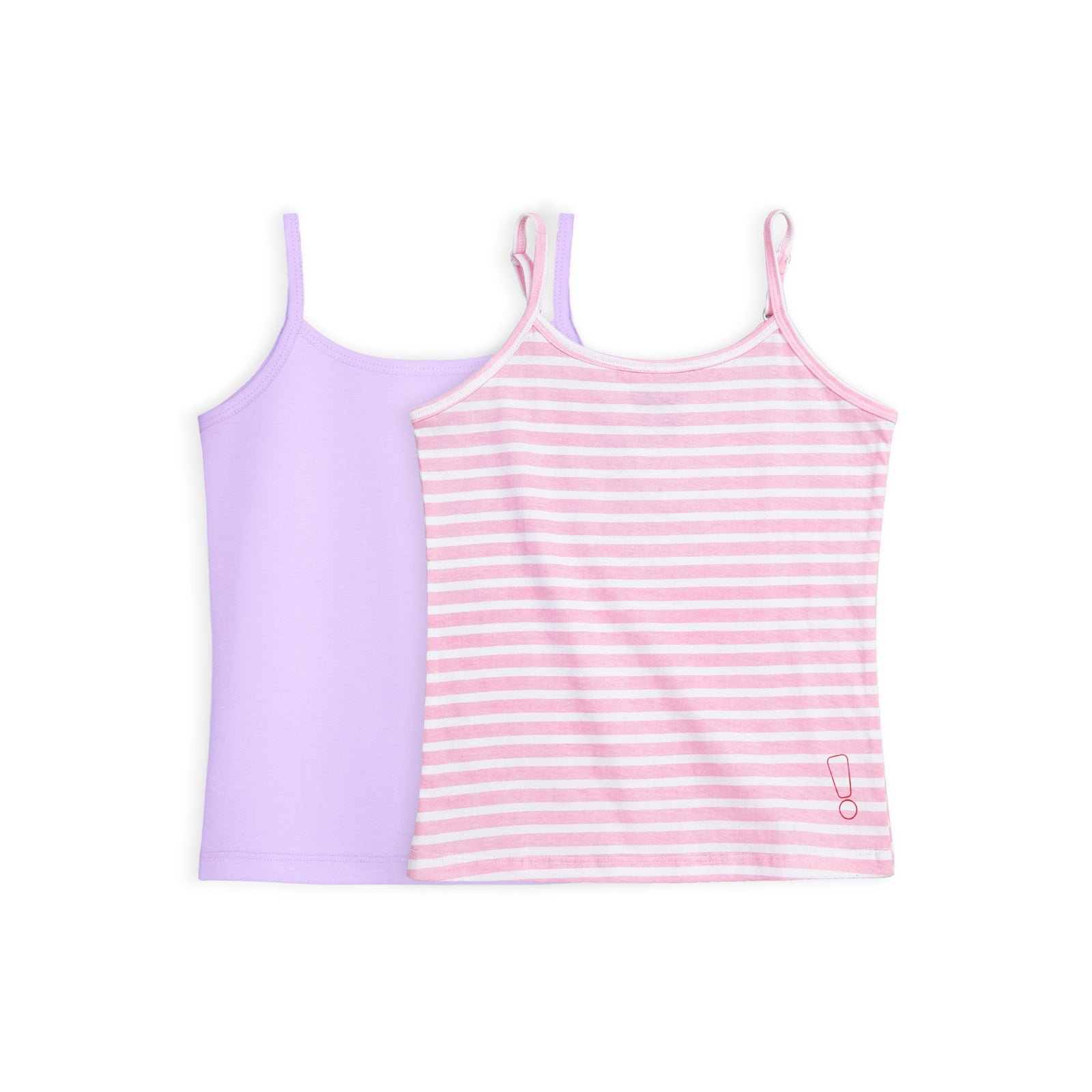 Lavender & Pink Stripes 2-Pack Camisoles