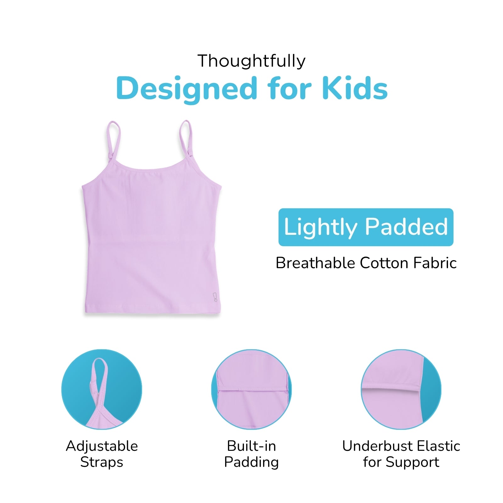 Lavender Padded Camisoles