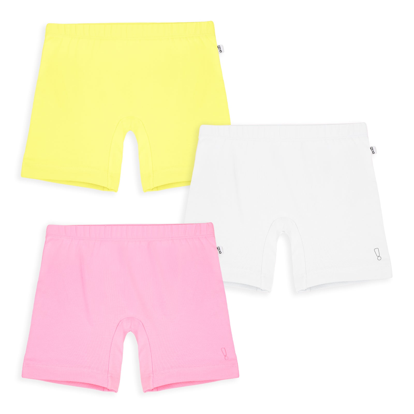 Lemon, Pink & White 3-Pack Inner Shorts