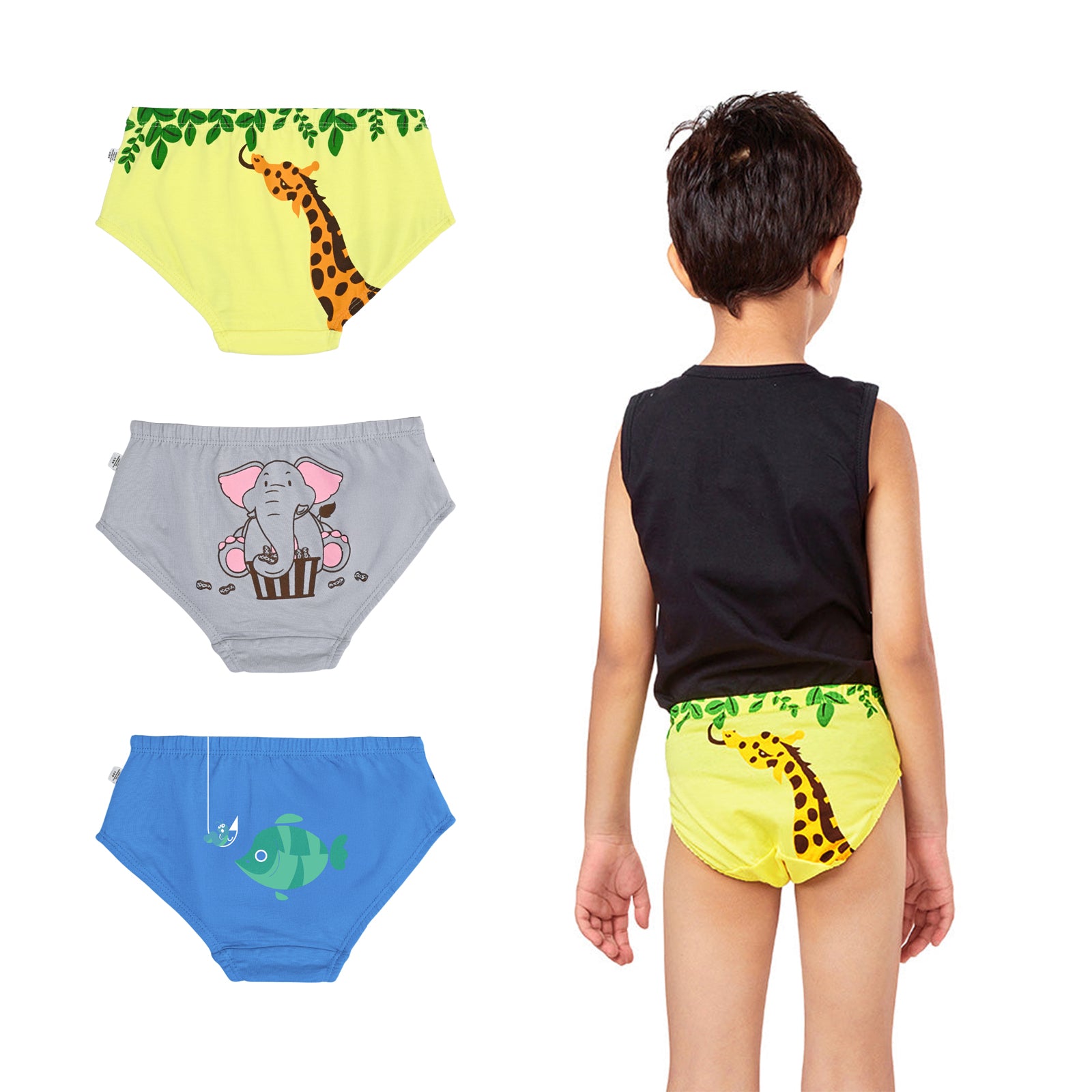 Lunchtime 3-Pack Boy Underwear