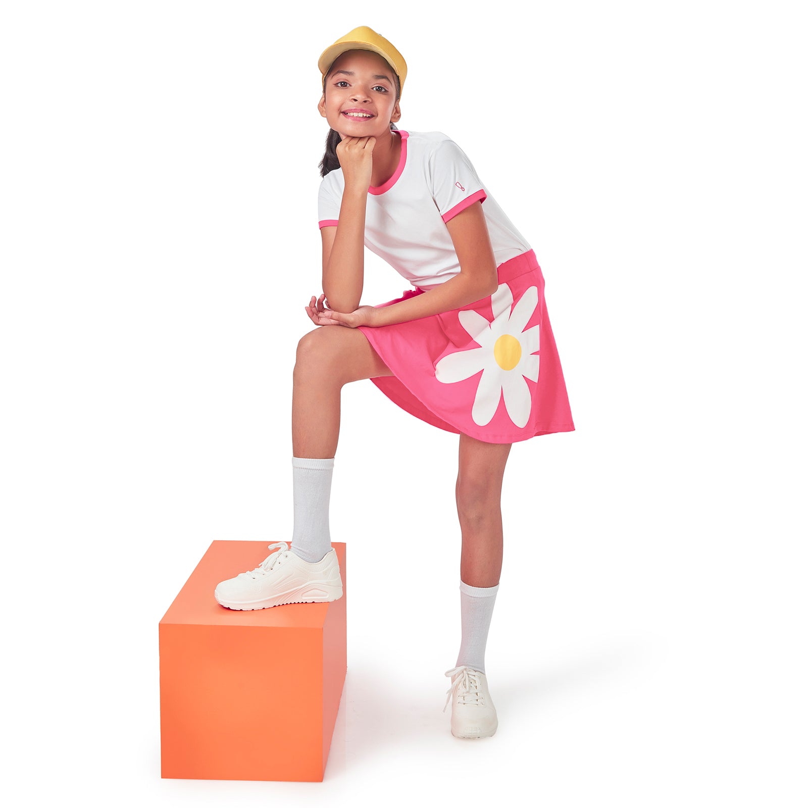 Daisy Skater Skirt & Top Set