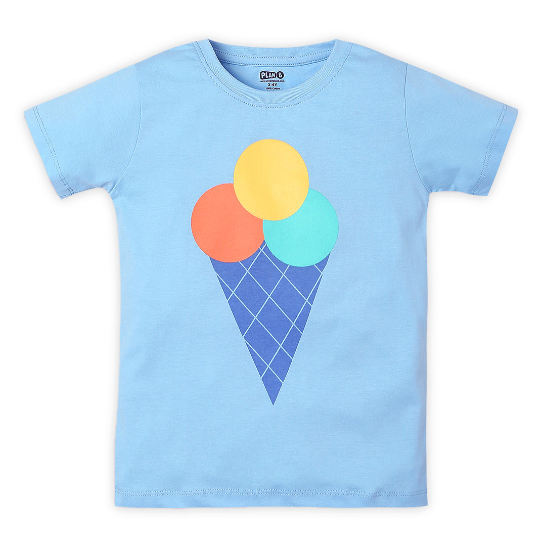 Icecream Shorts & Tshirt Nightsuit