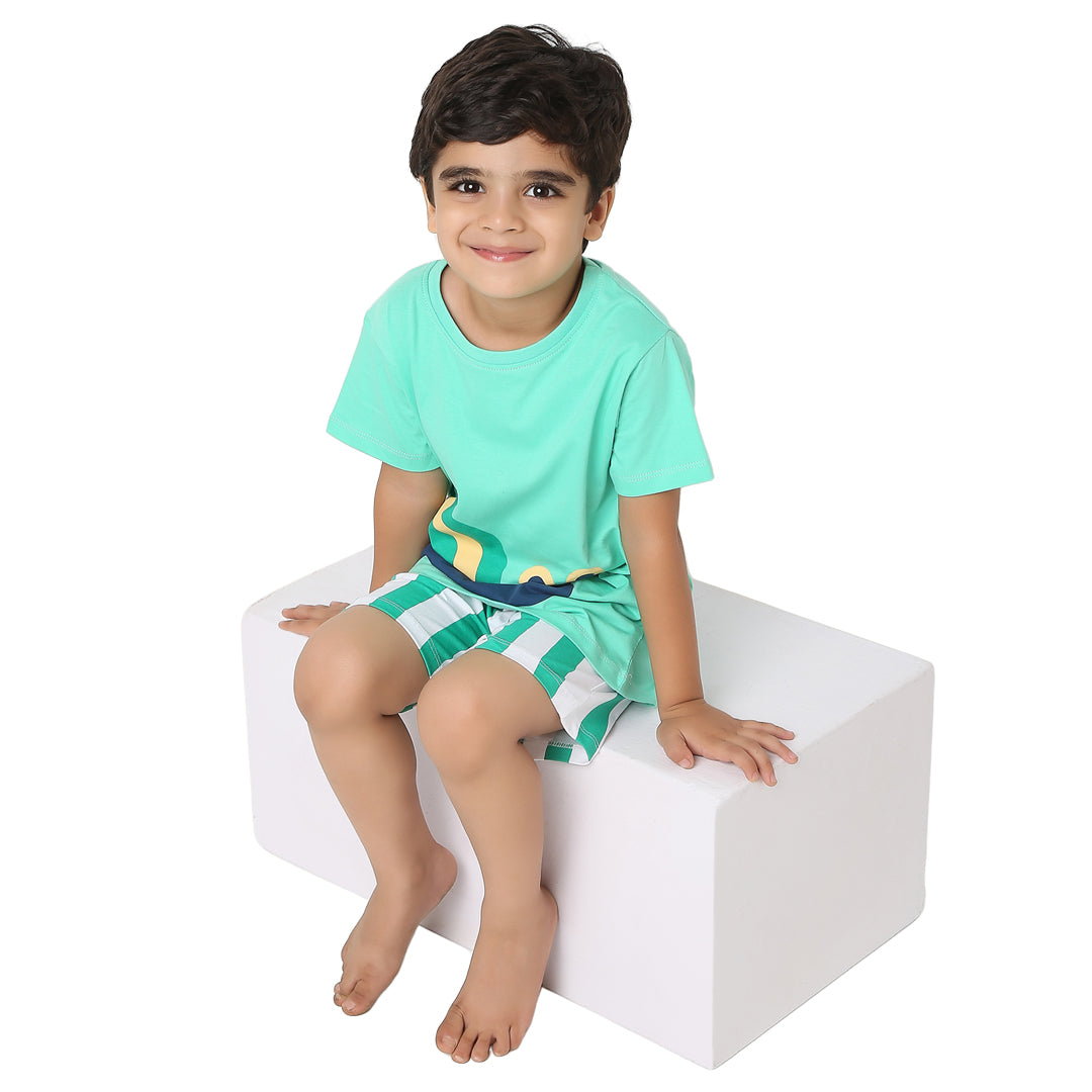 Snail Shorts & Tshirt Nightsuit