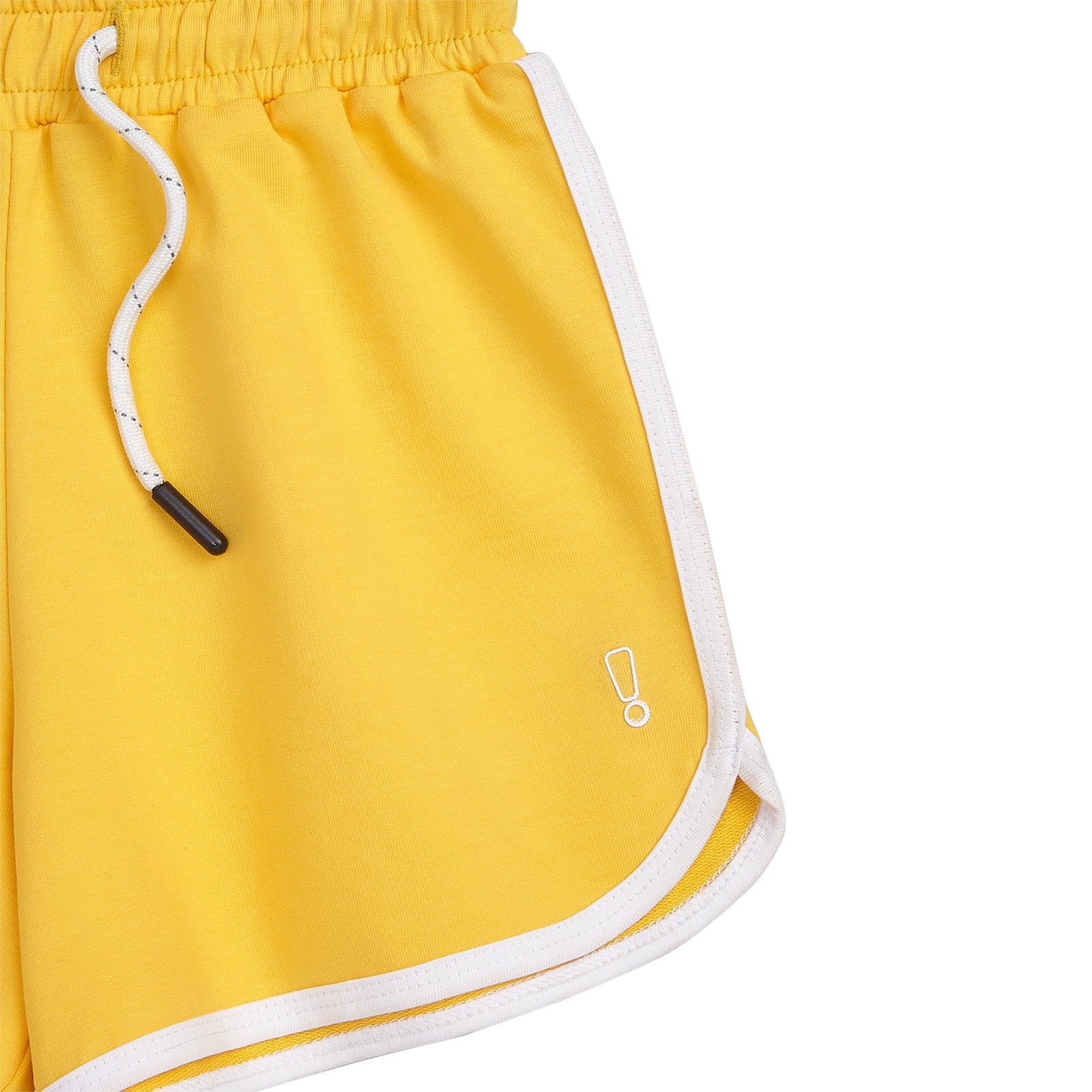 Yellow Tshirt and Yellow Runner Shorts Set
