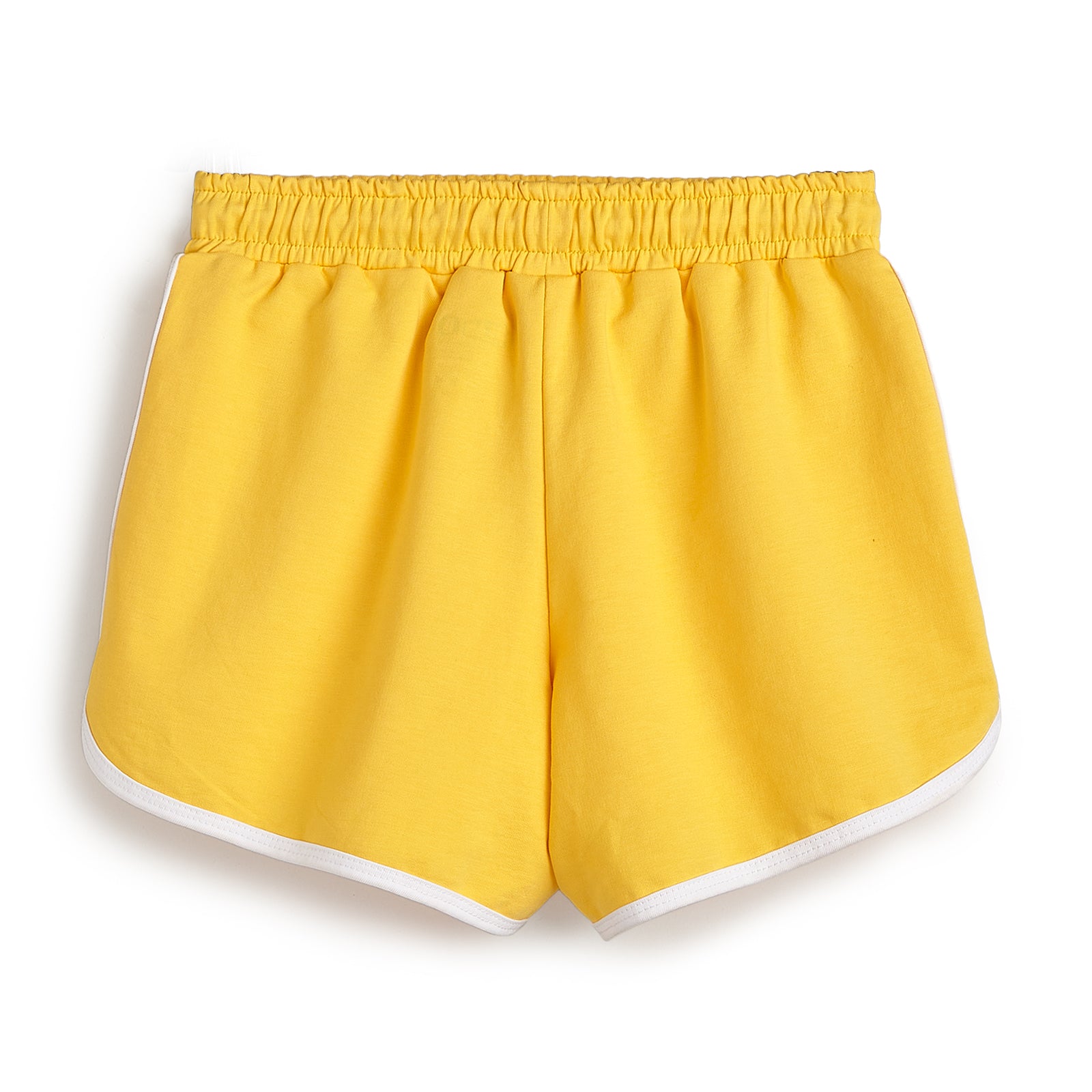 Yellow Girl Runner Shorts