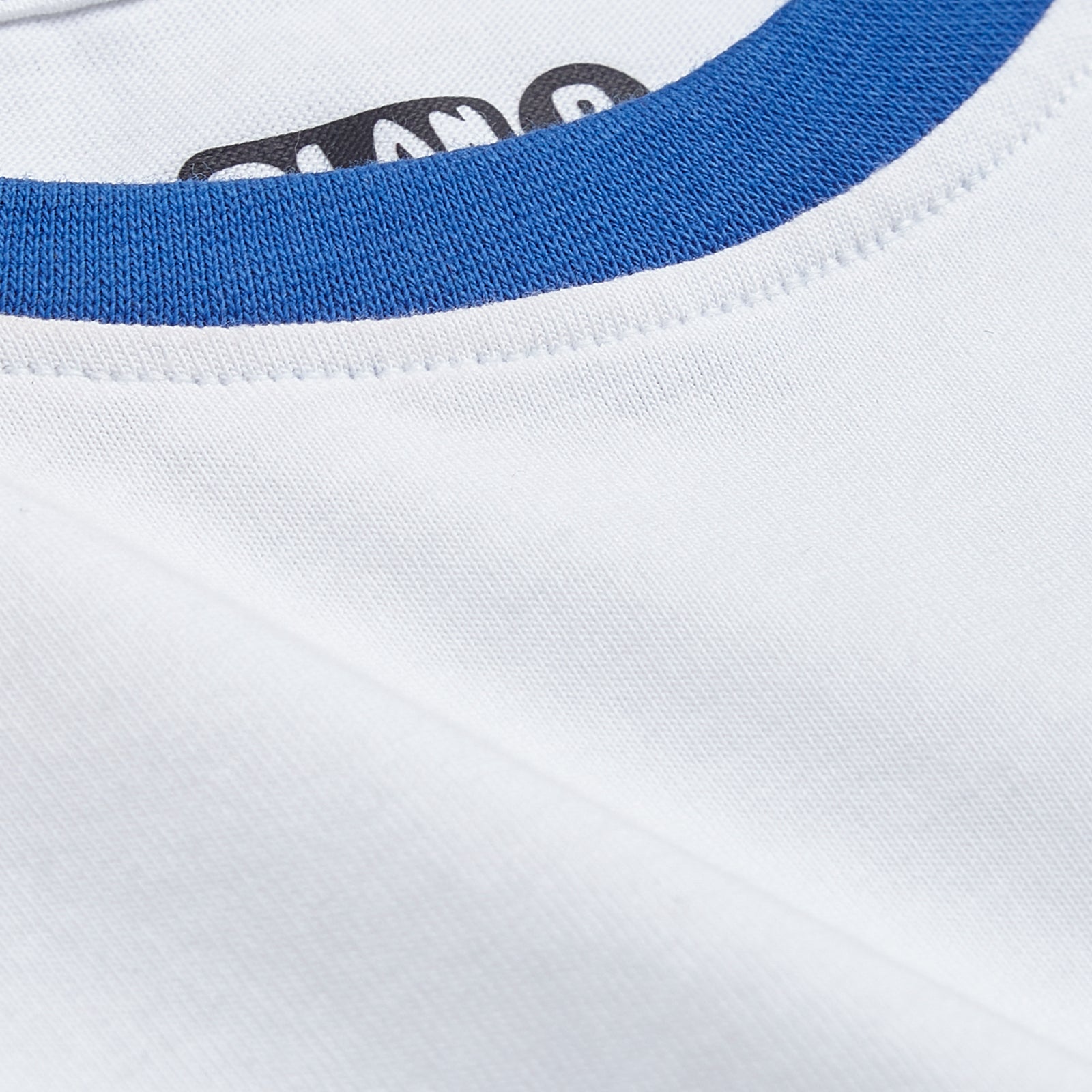 White Colour-block Tshirt