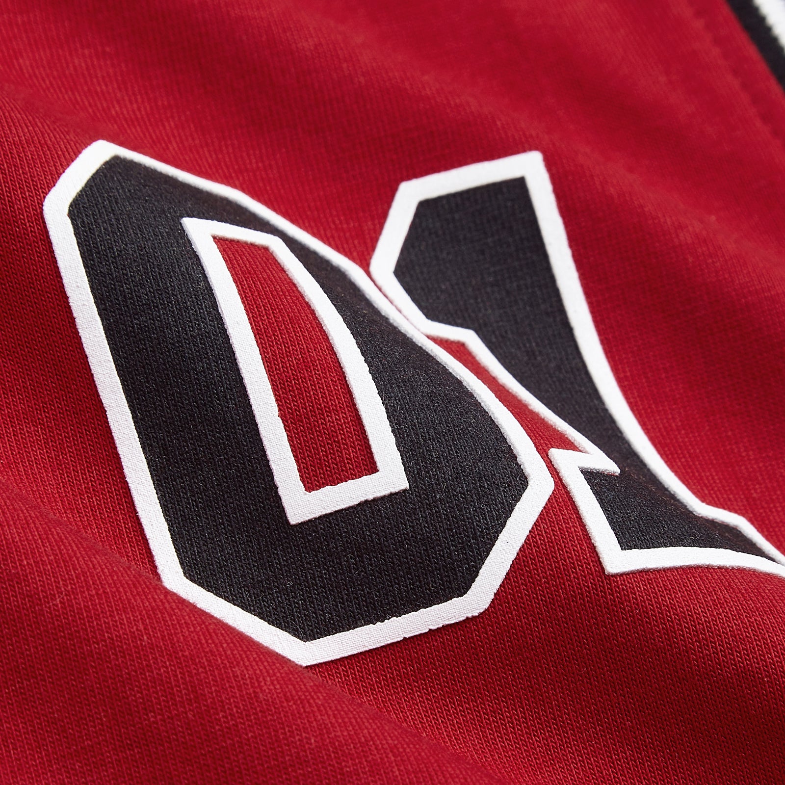 Black T-shirt and Red Varsity Vest with Black Shorts Set