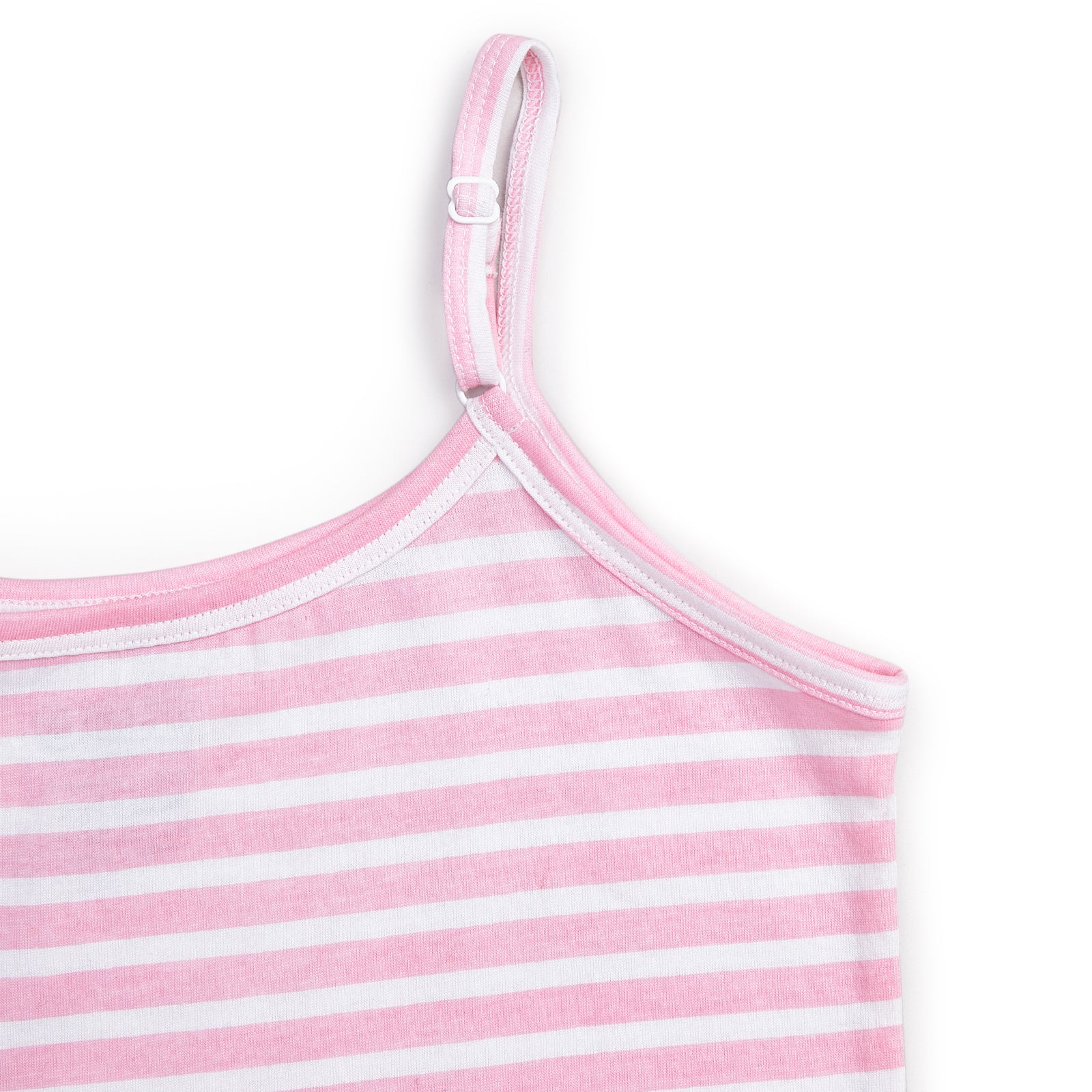 Black, White & Pink Stripes 3-Pack Camisoles