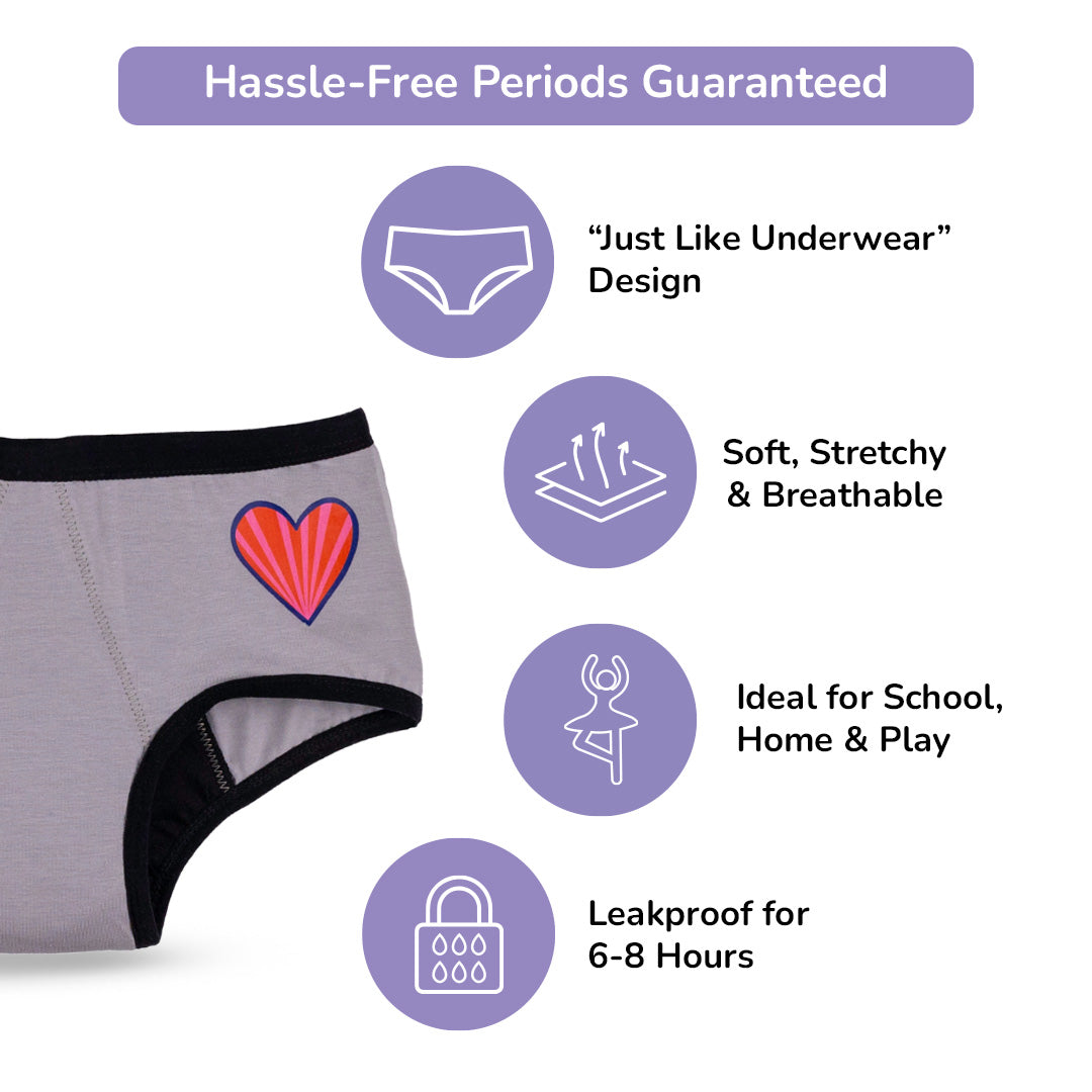 Full Pack Reusable Period & Spotting Panty