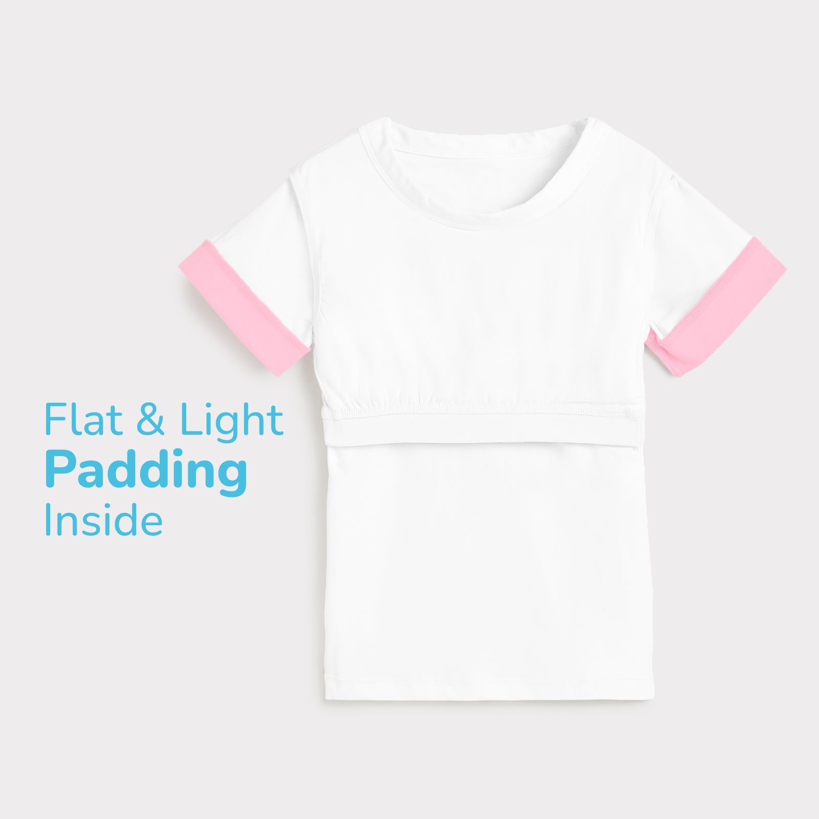 Pink Hearts Padded Top & Pink Skeggings Set