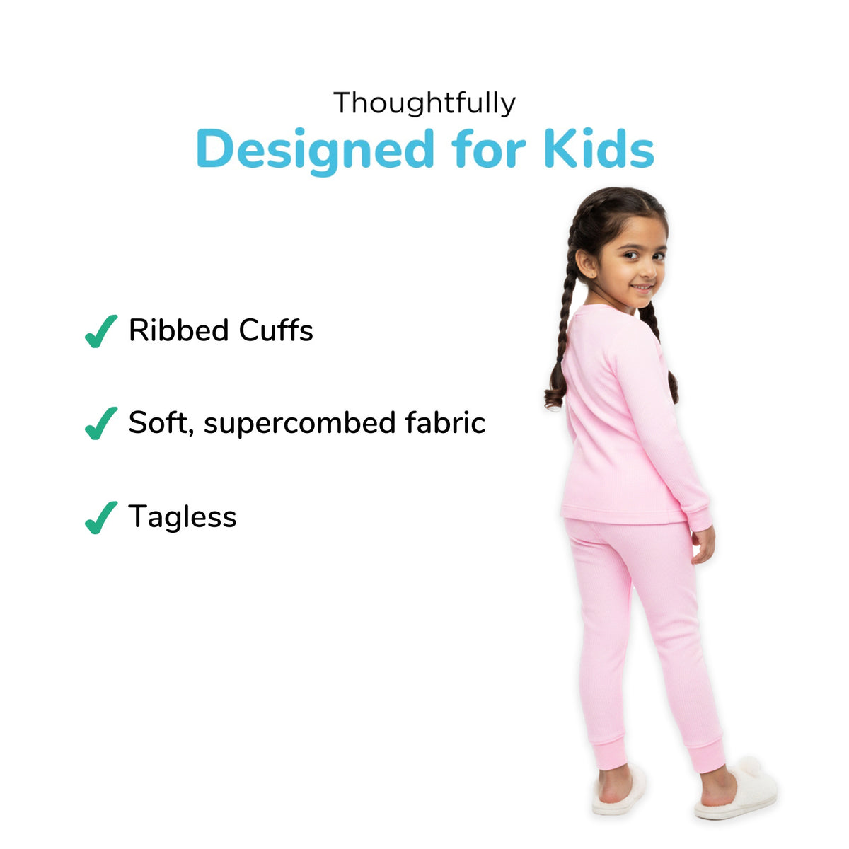 Pink Thermal Set for Girls