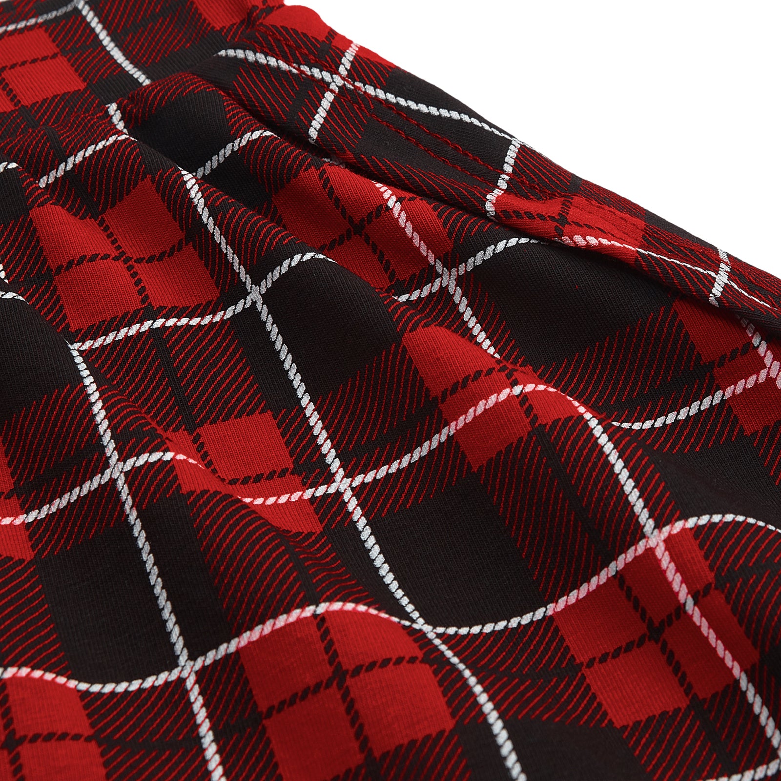 Red Plaid Skeggings