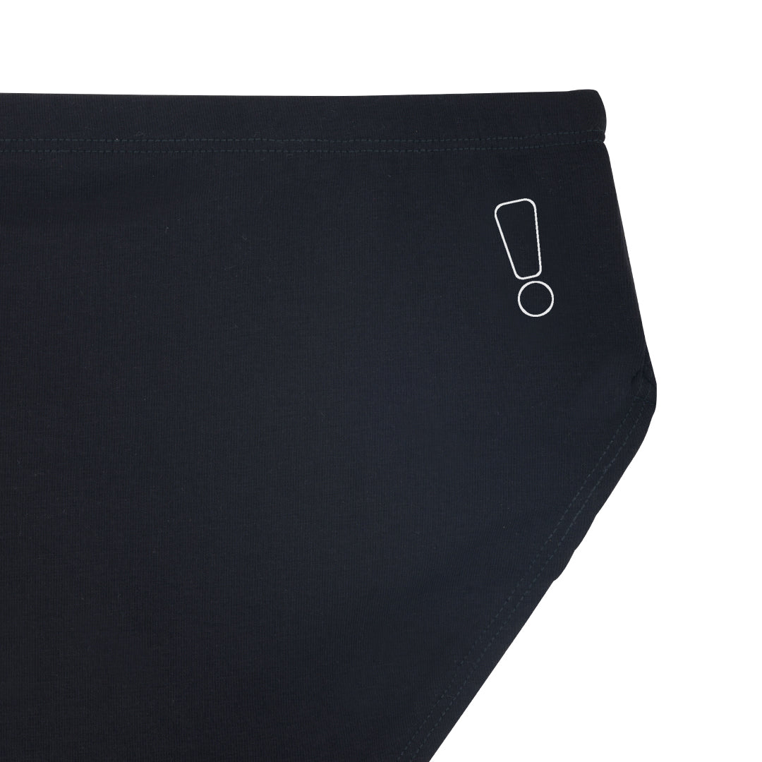 Black Sports Brief & Vest Set