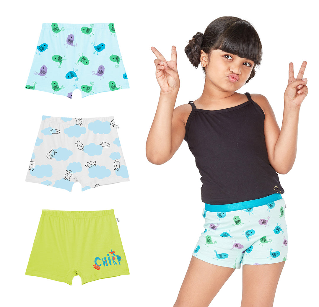 Chirpy - 3-pack Girl Boxers
