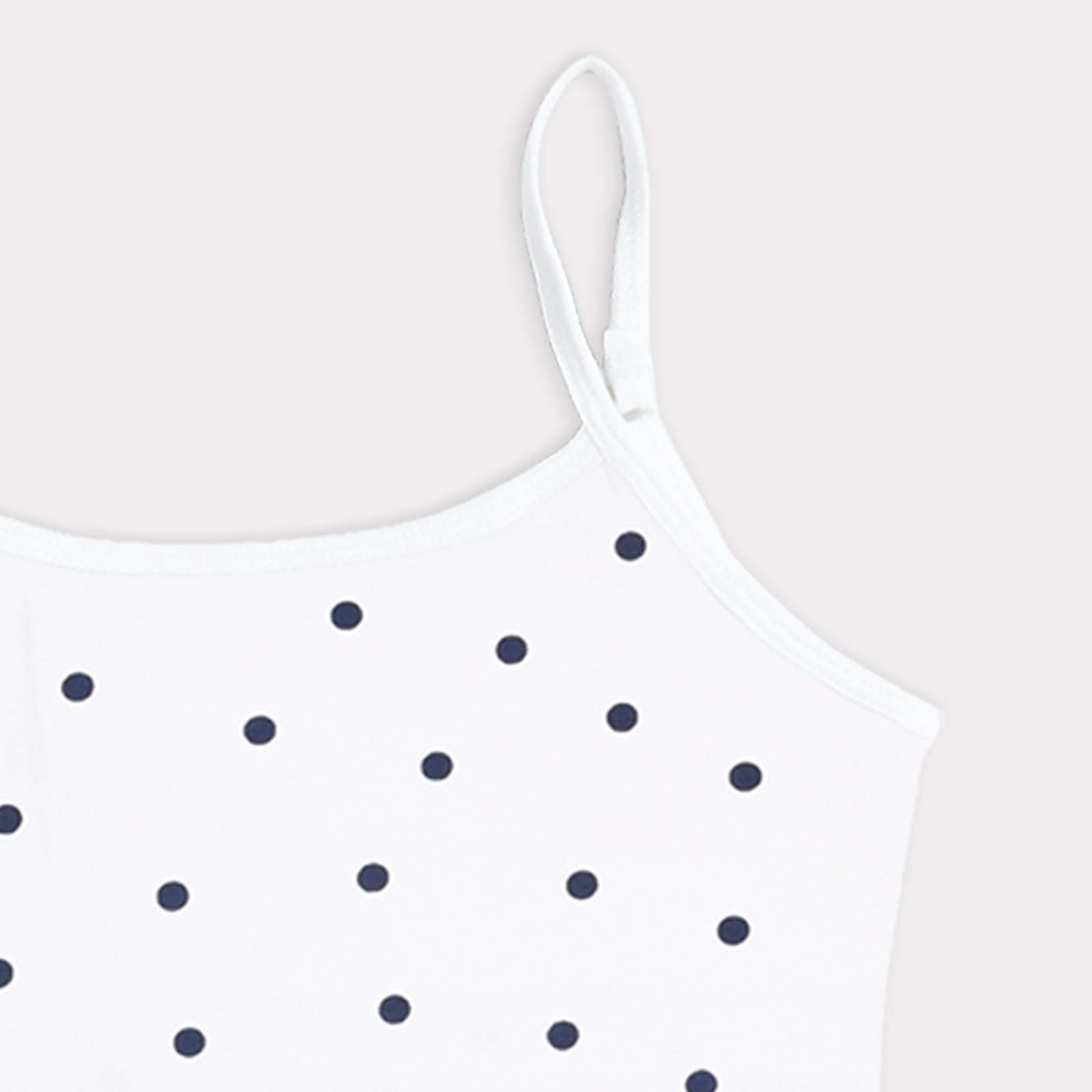 White Polka Camisole