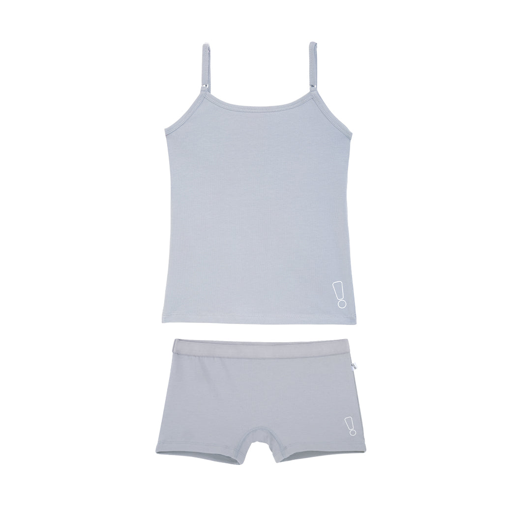Grey Trunk & Camisole Set