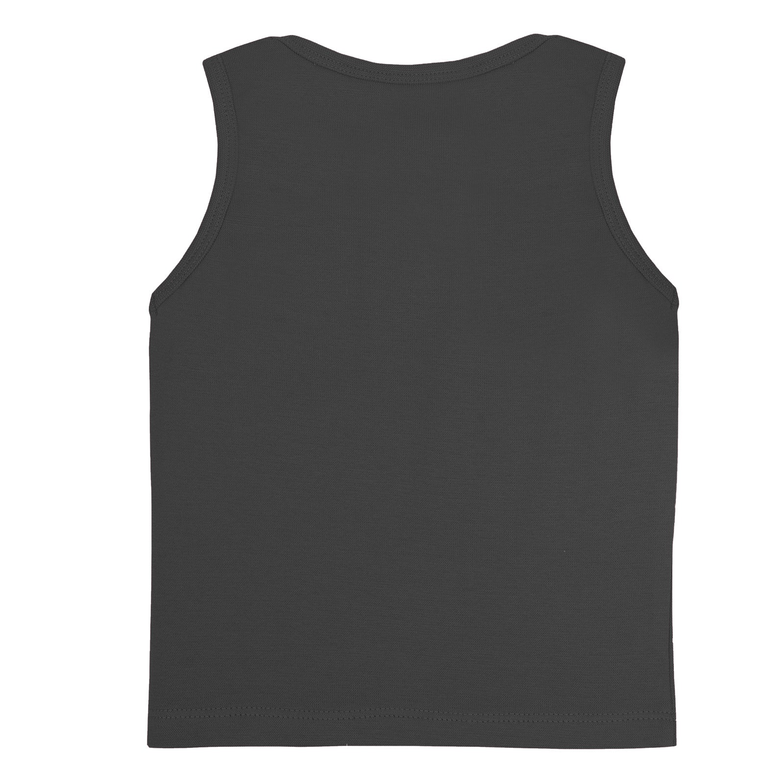 Black Ribbed Tank Top