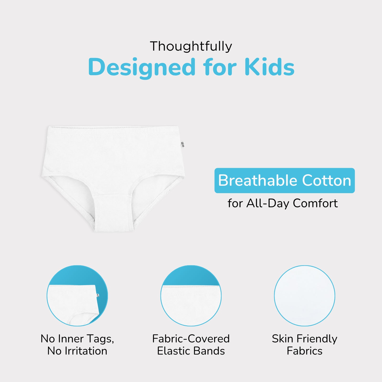 Basic 3-Pack Preteen Hipsters
