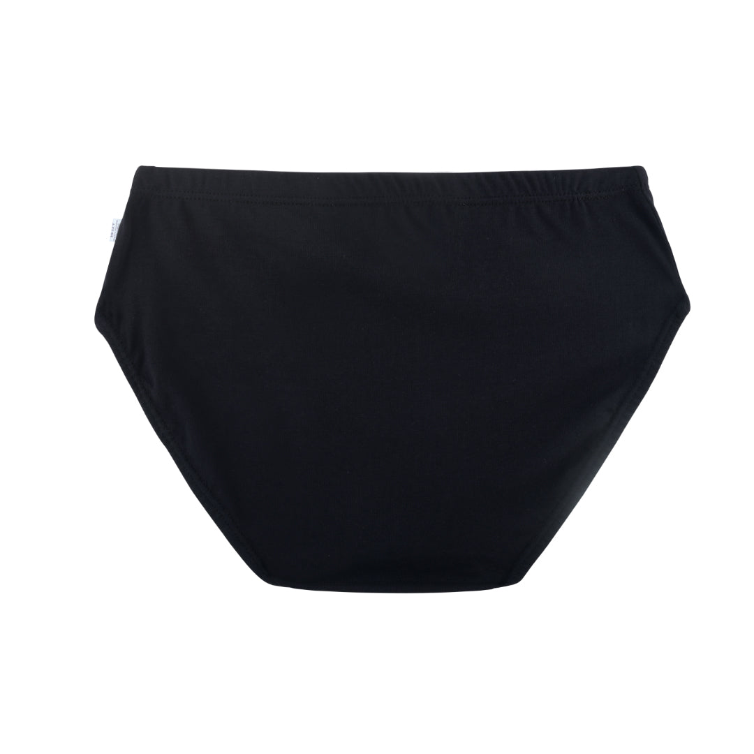 Black Sports Boy Brief