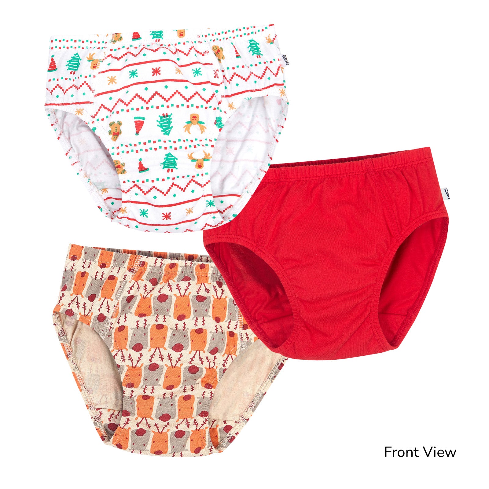 White Xmas - 3-Pack Boy Underwear