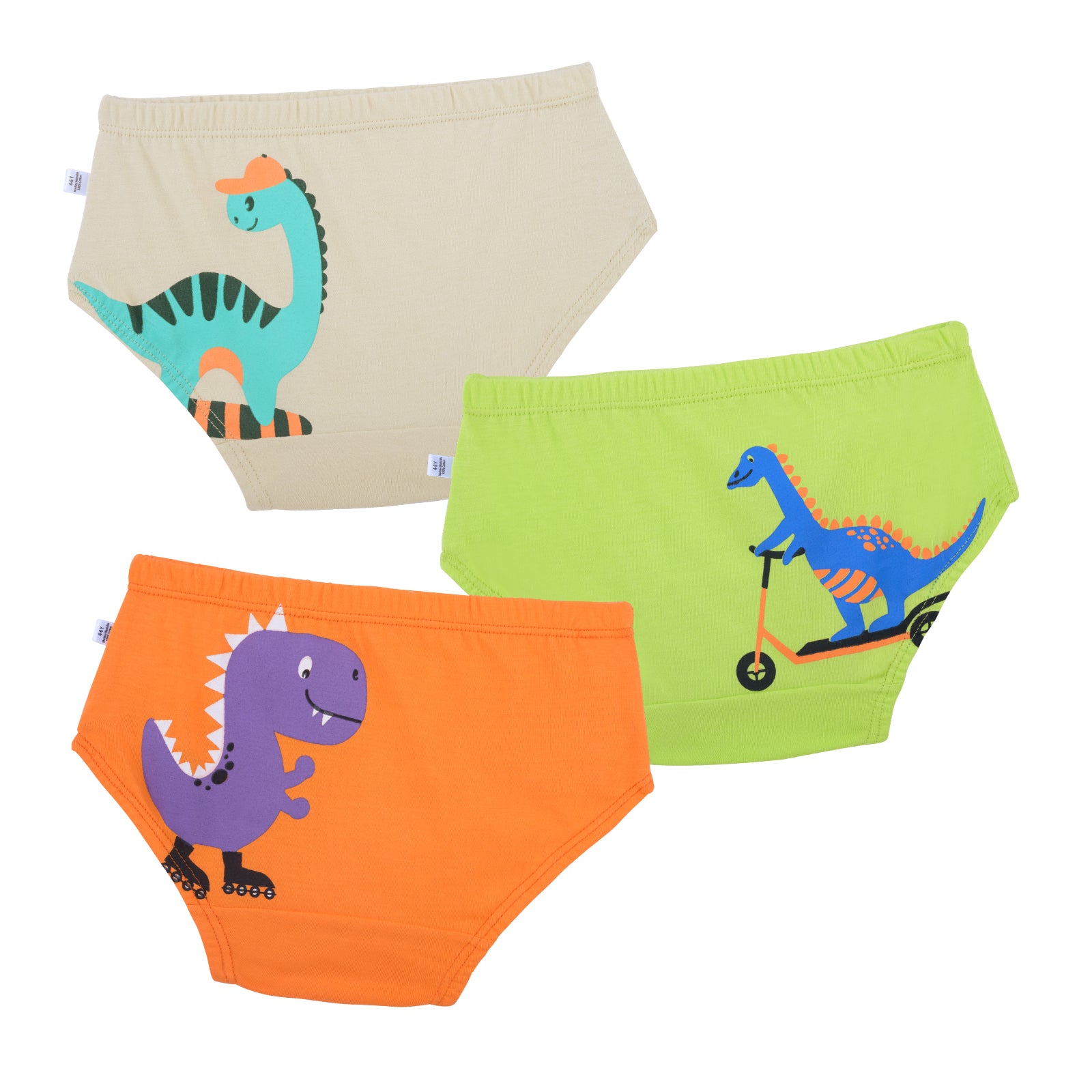 Tiny Dino 3-Pack Panties