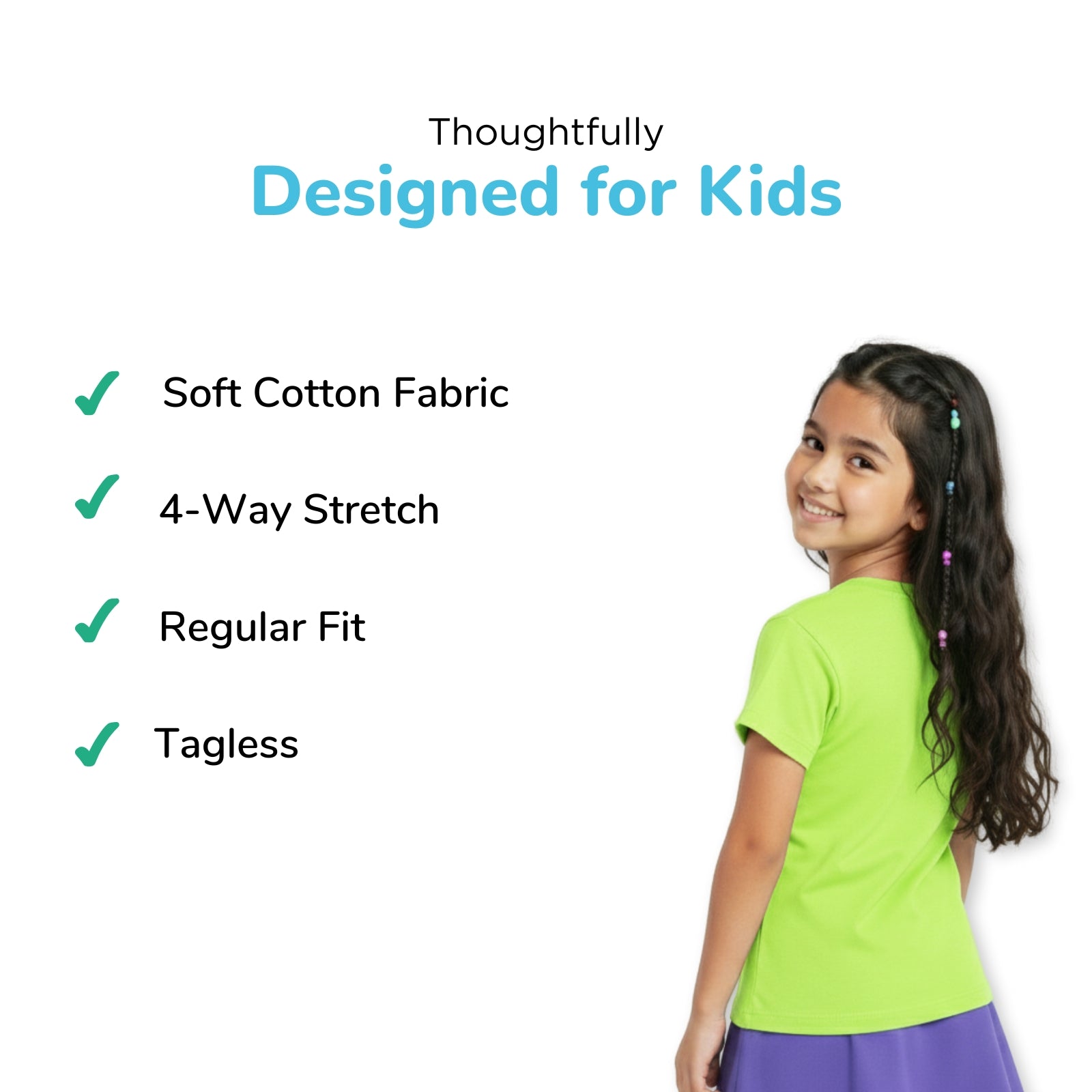 Green Smiley T-shirt