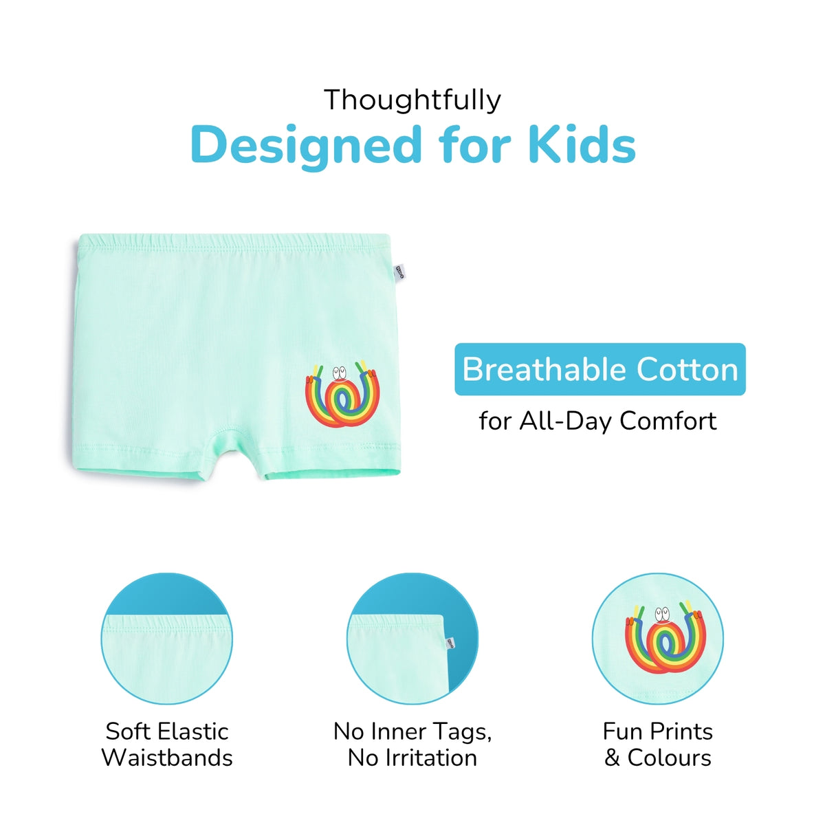 Joy 3-pack Preteen Boxers