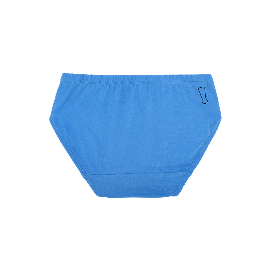 Blue Underwear & Vest Set