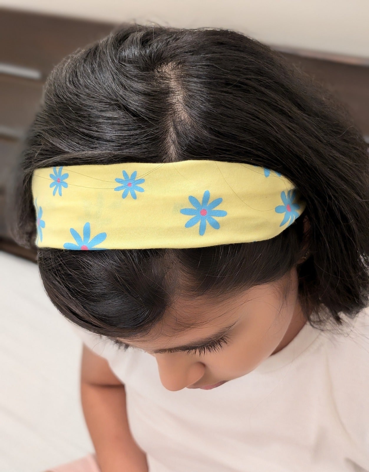 Yellow Floral Headband