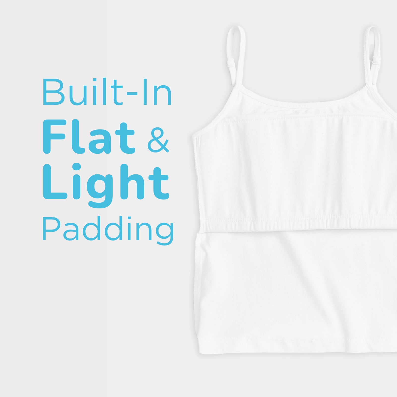 Basics 3-pack Padded Camisoles